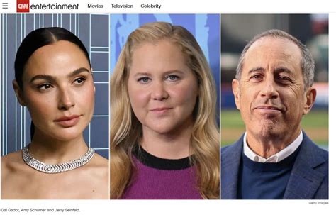 Gal Gadot, Amy Schumer and Jerry Seinfeld voice support for .